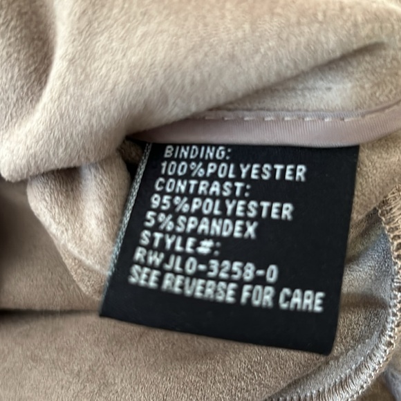 BNCI by Blanc Noir Faux Suede Jacket, size XS - Picture 9 of 10